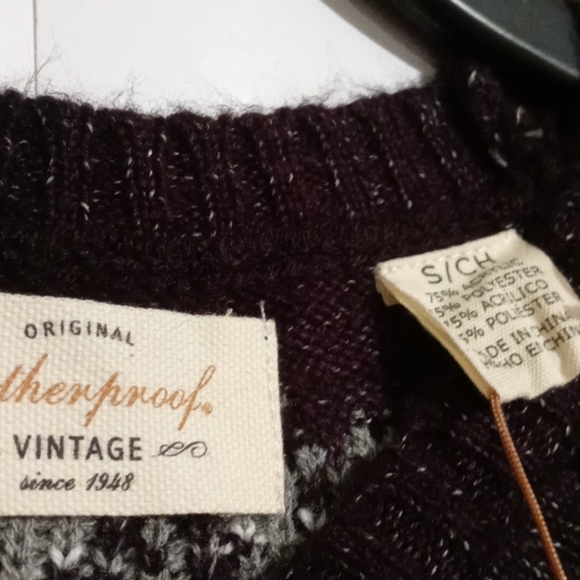 Weatherproof Vintage Ladies' Fairisle Sweater - Picture 7 of 7